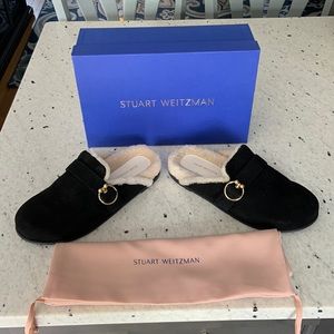 Authentic Stuart Weitzman Cozy Luxering Clog